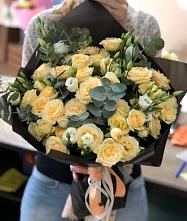 Букет цветов из:  Розы и Лизиантусы во Фролово